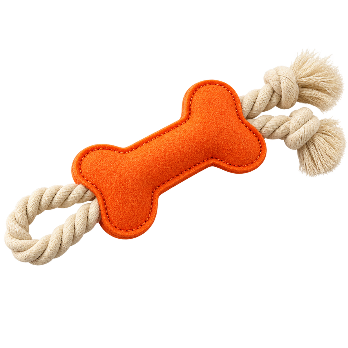Bone Shaped Rope Dog Toy
